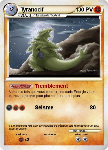 Pokemon Tyranocif