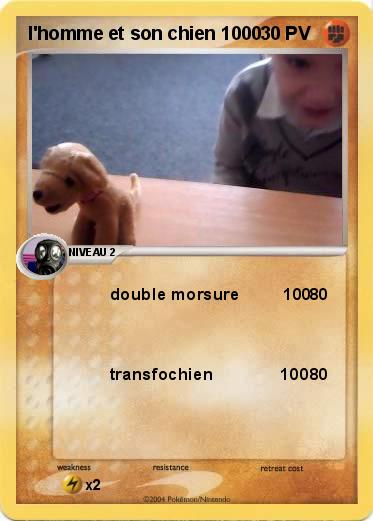 Pokemon l'homme et son chien 1000     