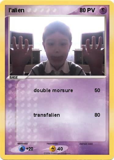 Pokemon l'alien  