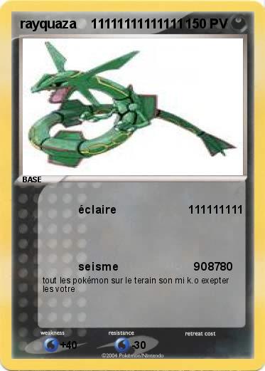 Pokemon rayquaza    11111111111111