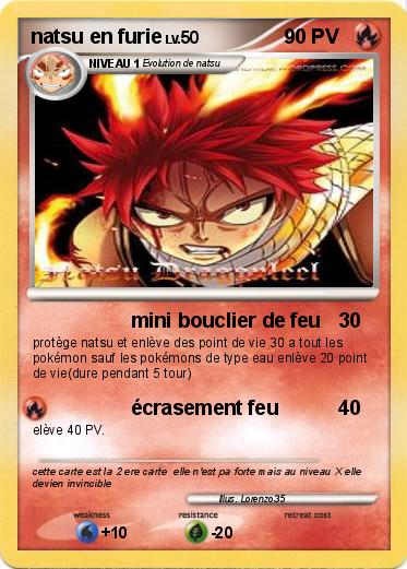 Pokemon natsu en furie