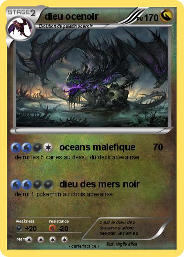 Pokemon dieu ocenoir