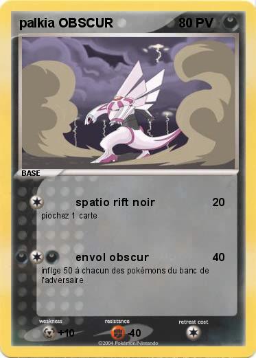 Pokemon palkia OBSCUR