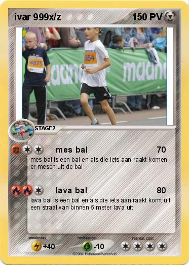 Pokemon ivar 999x/z