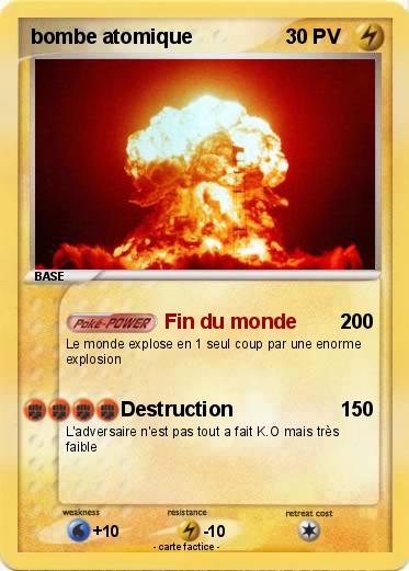 Pokemon bombe atomique