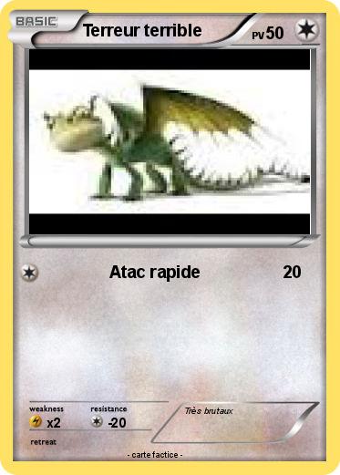 Pokemon Terreur terrible