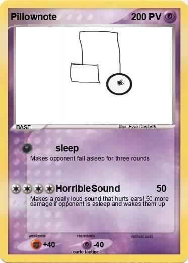 Pokemon Pillownote