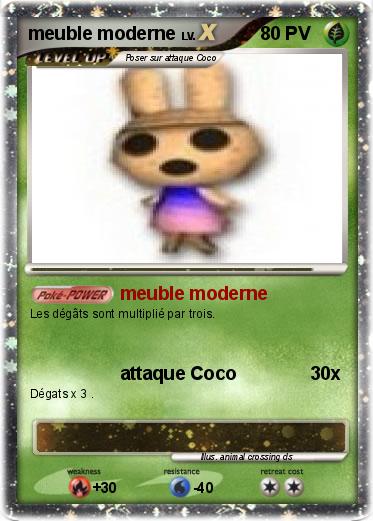 Pokemon meuble moderne