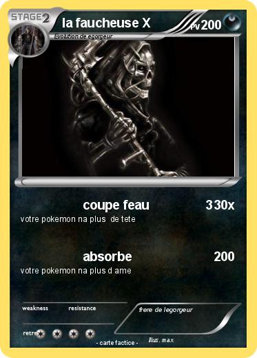 Pokemon la faucheuse X