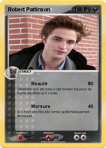 Pokemon Robert Pattinson