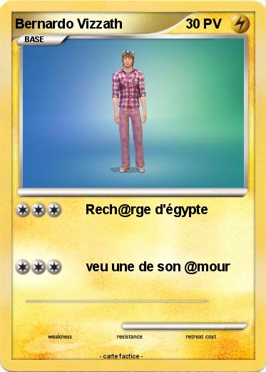 Pokemon Bernardo Vizzath