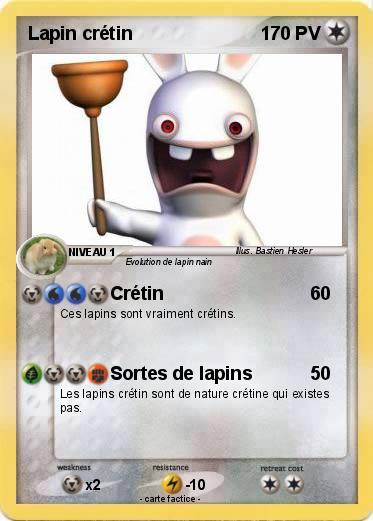 Pokemon Lapin crétin