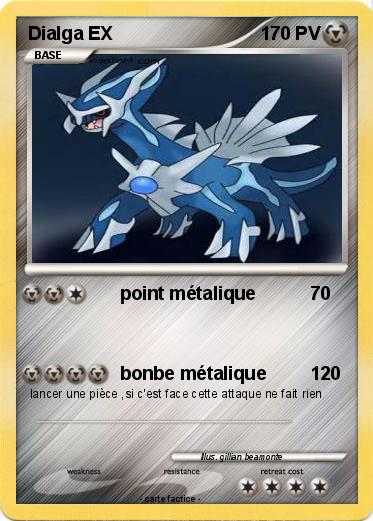 Pokemon Dialga EX