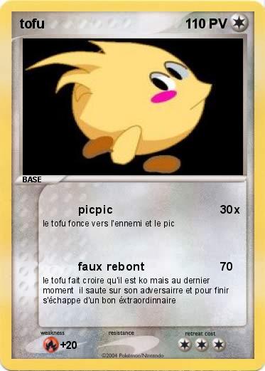 Pokemon tofu
