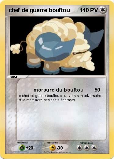 Pokemon chef de guerre bouftou
