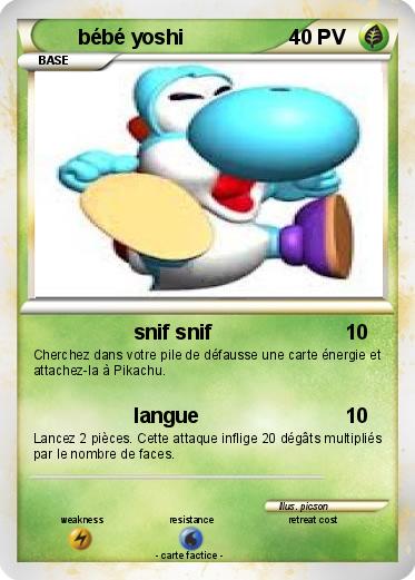 Pokemon bébé yoshi