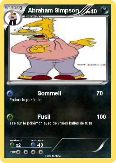 Pokemon Abraham Simpson