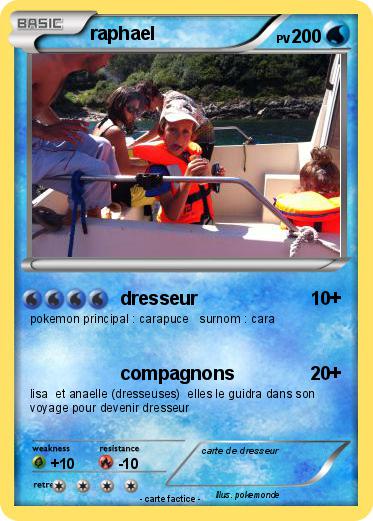 Pokemon raphael