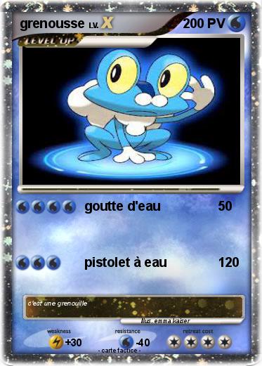 Pokemon grenousse