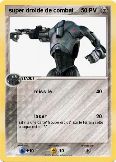 Pokemon super droide de combat
