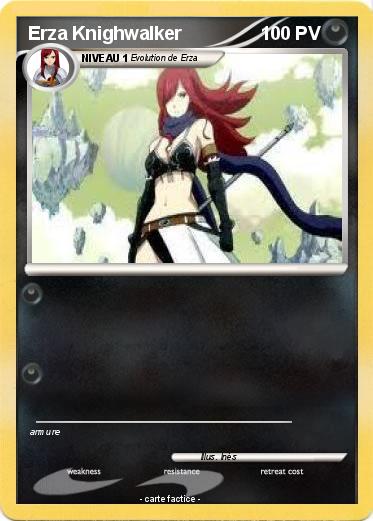 Pokemon Erza Knighwalker