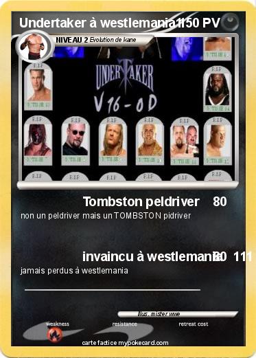 Pokemon Undertaker à westlemania1