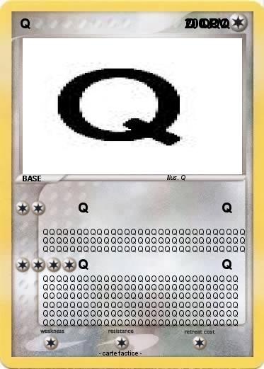 Pokemon Q                                           Q QQQ