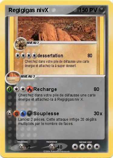 Pokemon Regigigas nivX