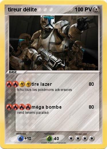 Pokemon tireur délite