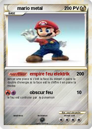 Pokemon mario metal
