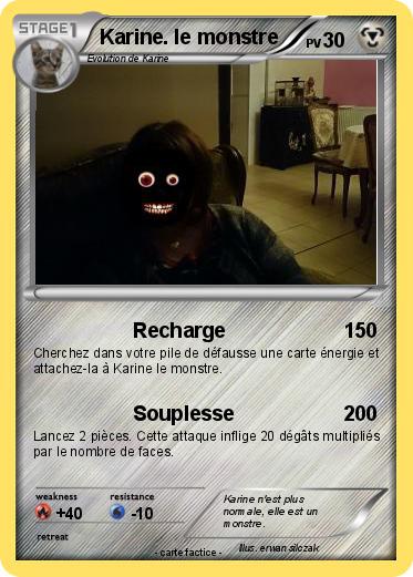 Pokemon Karine. le monstre