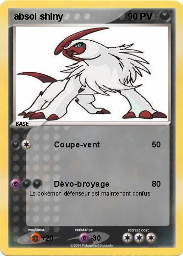 Pokemon absol shiny