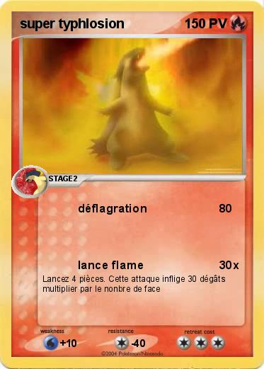 Pokemon super typhlosion