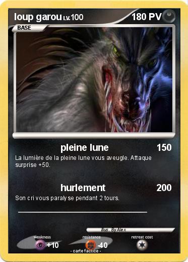 Pokemon loup garou