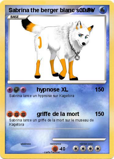 Pokemon Sabrina the berger blanc suisse