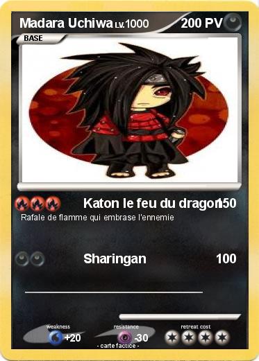 Pokemon Madara Uchiwa