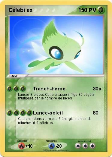 Pokemon Célebi ex