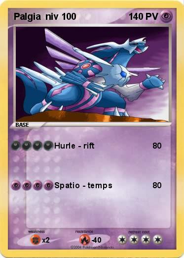 Pokemon Palgia  niv 100