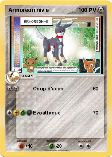 Pokemon Armoreon niv e