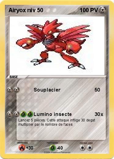 Pokemon Airyox niv 50