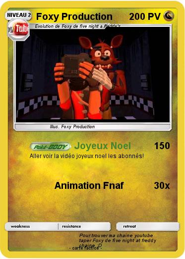 Pokemon Foxy Production