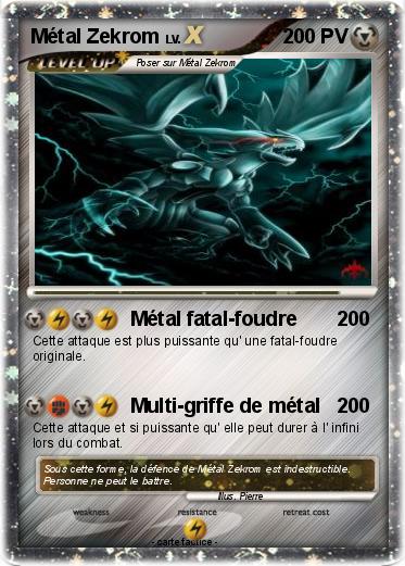 Pokemon Métal Zekrom