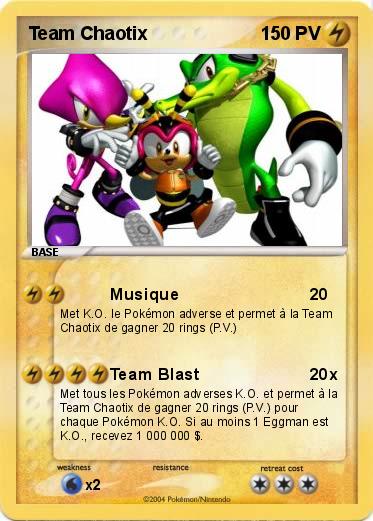 Pokemon Team Chaotix