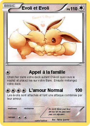 Pokemon Evoli et Evoli