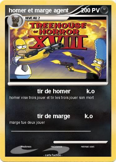 Pokemon homer et marge agent