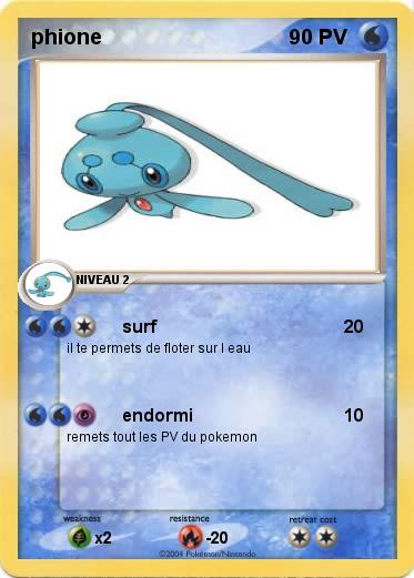Pokemon phione