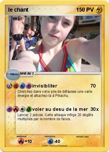 Pokemon le chant