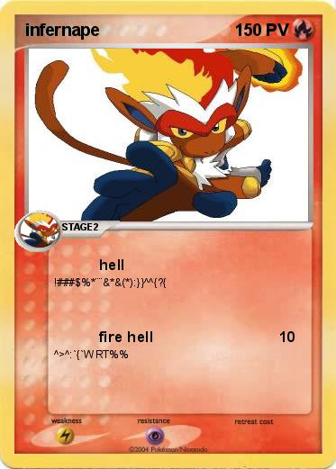 Pokemon infernape