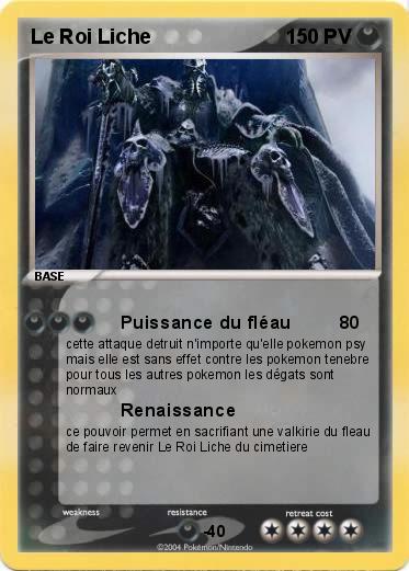 Pokemon Le Roi Liche