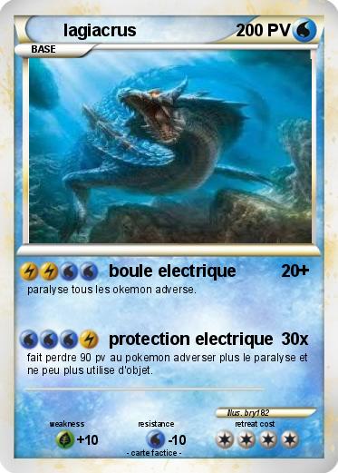 Pokemon lagiacrus